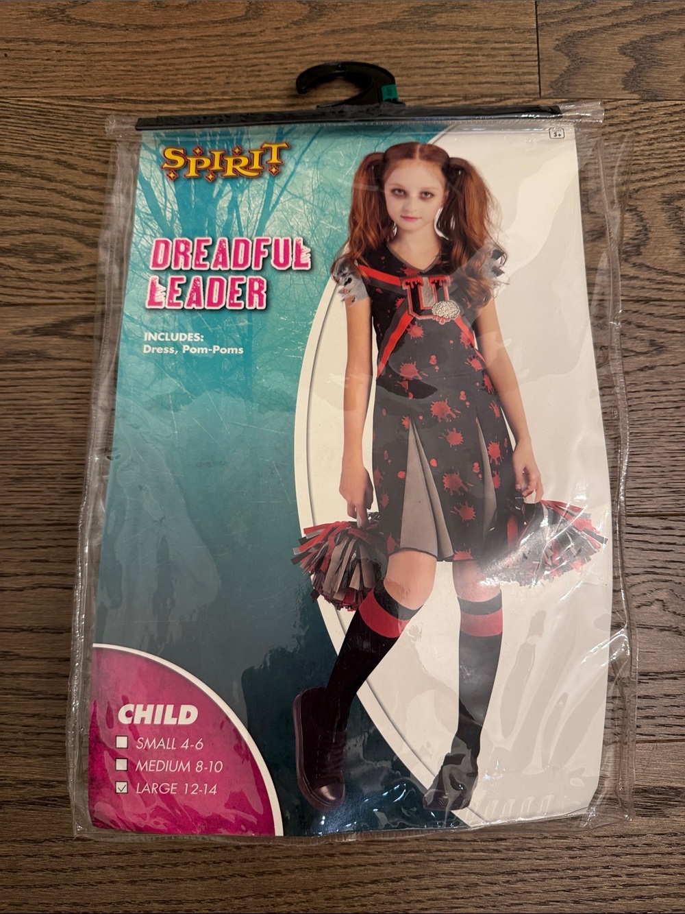 EUC Spirit Dreadful Leader Child Costume - Black & Red